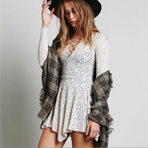 Free People Dresses & Skirts - Free People Julia Juliette Lace Up Dress